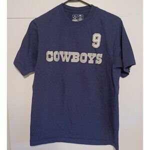Dallas Cowboys NFL Tony Romo Men’s Blue Short Sleeve T-Shirt Size M